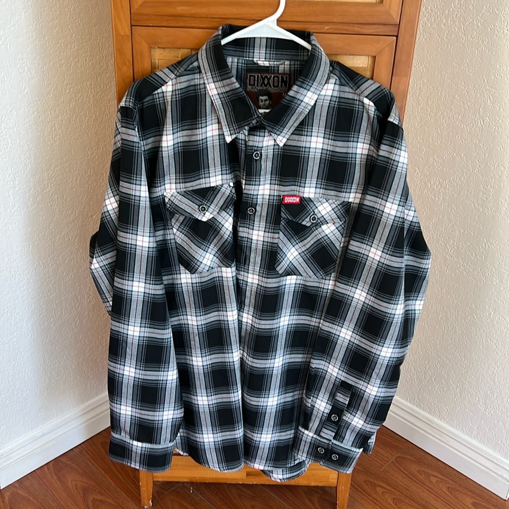 NWOT Rare Dixxon Kramer Flannel Shirt - XL
